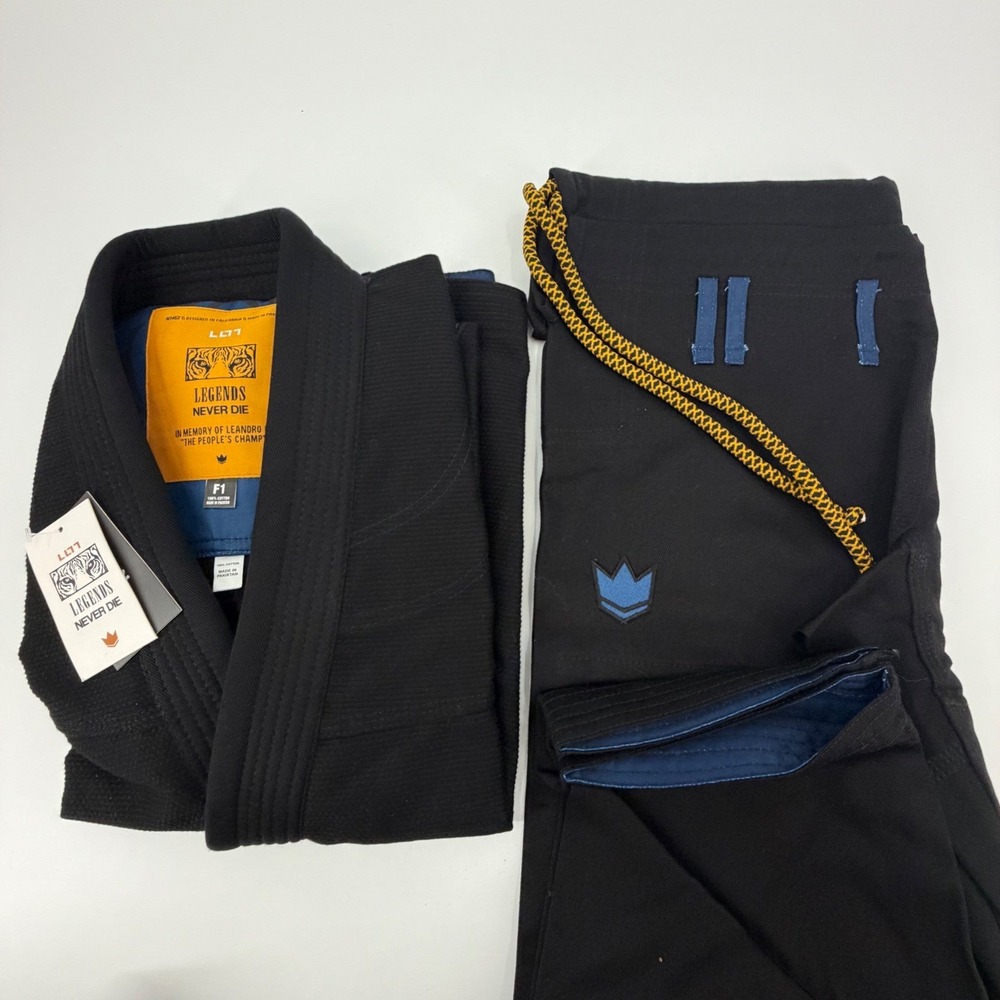 Kingz Legends Never Die BJJ Gi Leandro Lo Tribute Black F1 Women Jiu Jitsu Set
